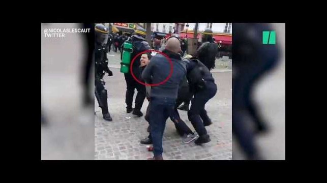 Alexandre Benalla, un collaborateur de Macron filmé en train de violenter des manifestants