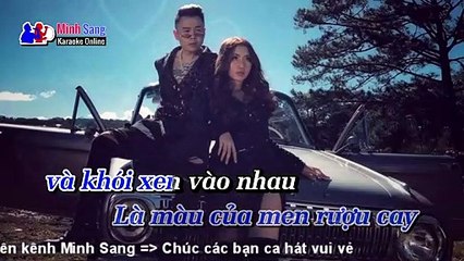 Karaoke - Tình Nhân Ơi - Orange, Binz, Superbrothers