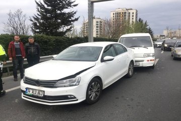 E-5 Karayolunda Zincirleme Kaza