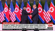 Trump's tweet on North Korea sanctions creates confusion after apparent Kim Jong Un power play. #DonaldTrump #Breaking #NorthKorea