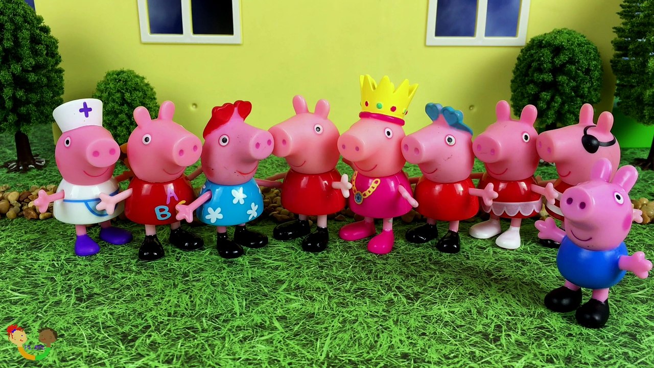 Today we are counting with Peppa Pig and George Pig at their house - let's learn!