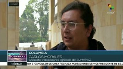 Colombia: campesinos busca proteger las fuentes hídricas del país