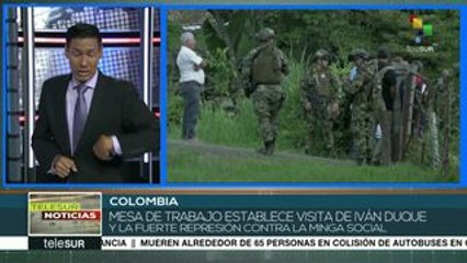 Colombia: continúa mesa de trabajo entre Minga Social y gobierno