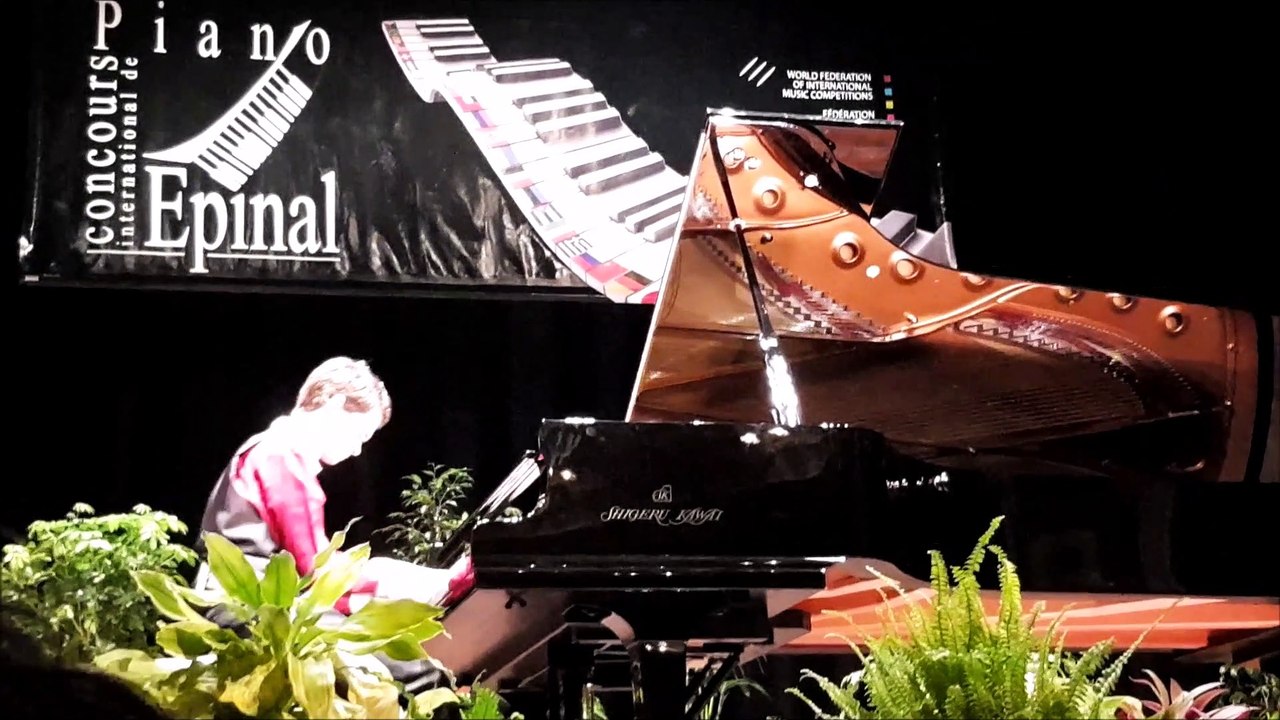Premier round pour le Concours international de piano