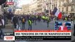 es images des incidents qui ont débuté un peu avant 17h à Paris dans le Xe avec l'utilisation des lacrymogènes et des charges de la police