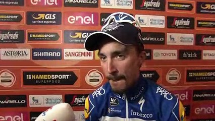 Julian Alaphilippe - interview d'arrivée - Milan-Sanremo 2019