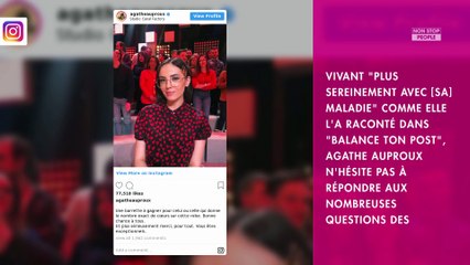 Agathe Auproux atteinte d’un cancer : sa solution douloureuse pour ne pas perdre ses cheveux