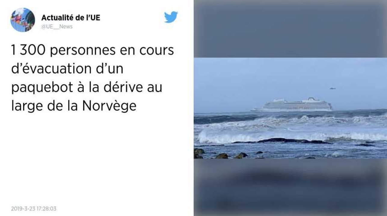 Norvège. 1 300 personnes en cours d’évacuation d’un paquebot en difficulté