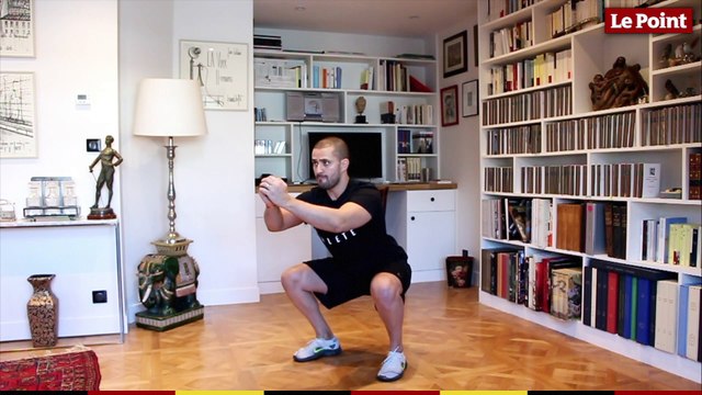 Sport à domicile #5 - squats, pompes et gainage