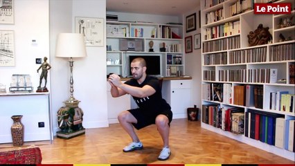 Sport à domicile #5 - Squats, pompes et gainage