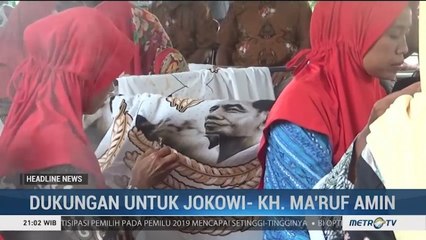 Perajin Batik di Masaran Dukung Jokowi-Ma'ruf