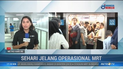 Download Video: Begini Sistem Pembayaran MRT Setelah Diresmikan