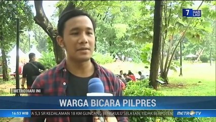 Warga Bicara Perbedaan Kampanye Negatif dan Kampanye Hitam