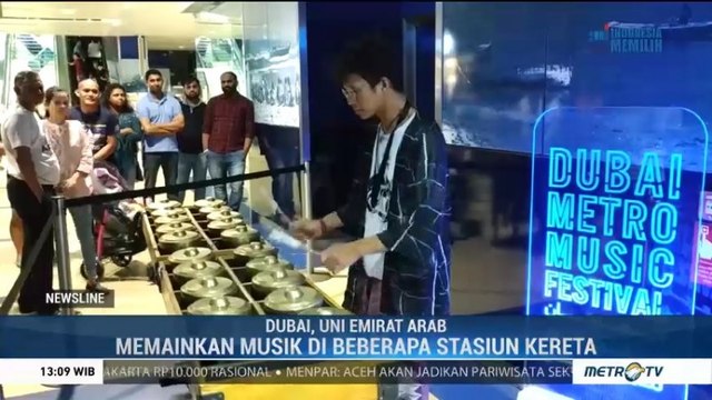 Musisi Indonesia Unjuk Kebolehan di Dubai Metro Music Festival 2019