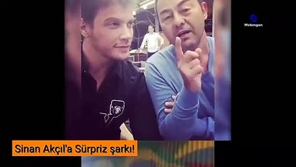 Serdar Ortaç'tan Sinan Akçıl'a sürpriz! Sinan Akçıl & Serdar Ortaç Yüzyılın Aşkı