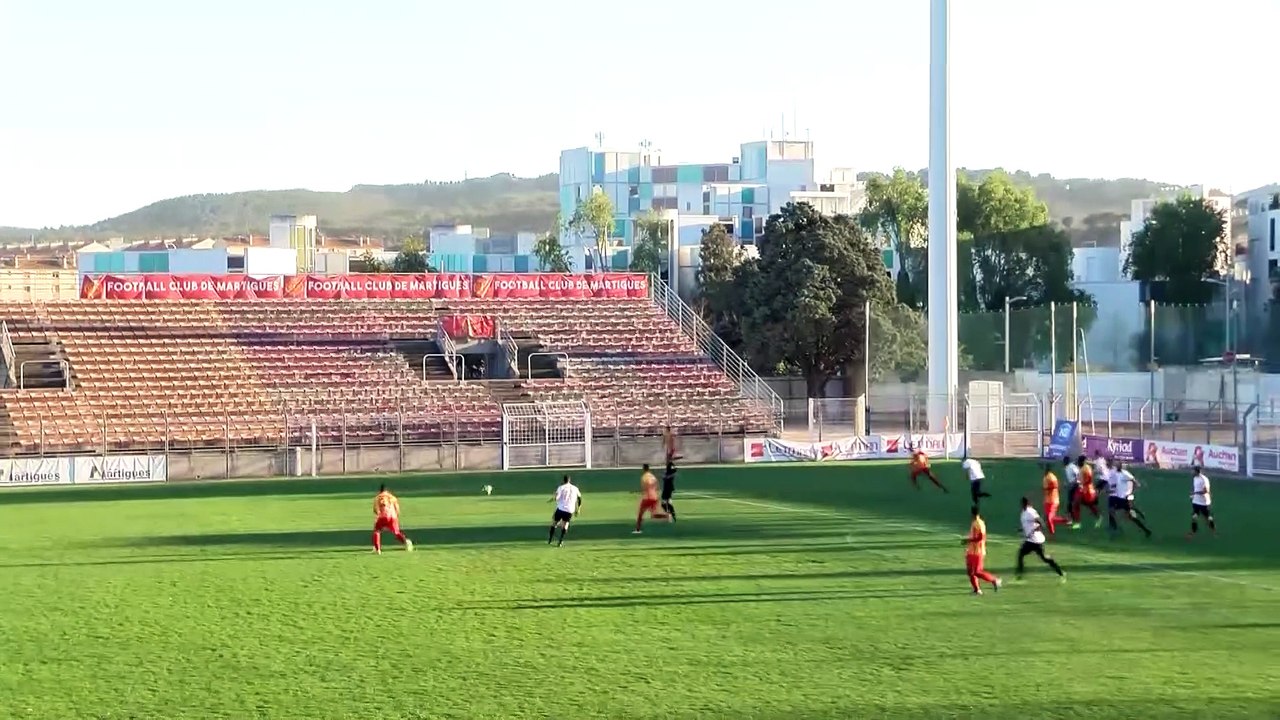 Les 3 buts de FC Martigues Athletico Marseille