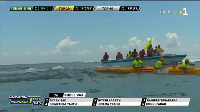 Marathon va'a - Shell va'a remporte le Marathon va'a 2019