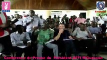 Affi  « Gbagbo n’est pas le Président du FPI, on ne peut pas me dire qu’il est Président du FPI et moi je vais accepter ça. Où est-ce qu’il a été élu ? À La Haye ? »
