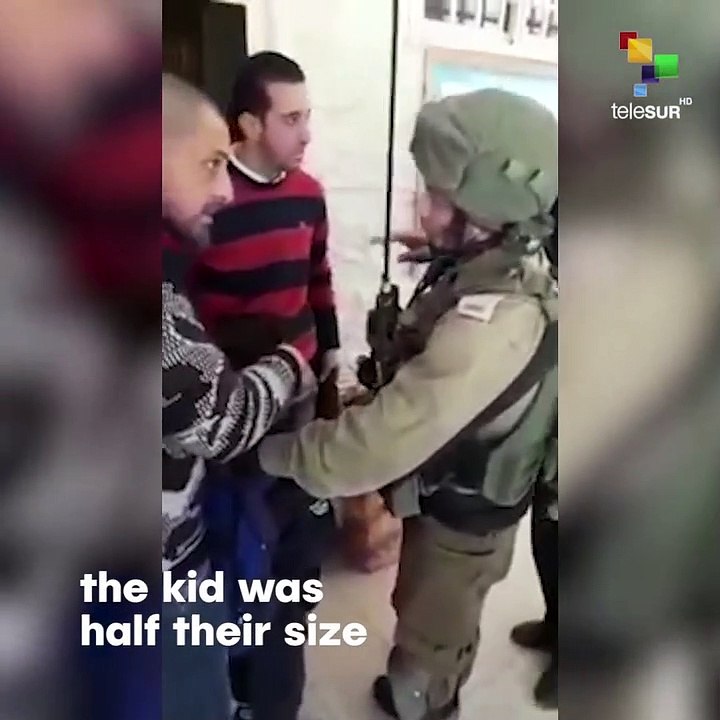 Israeli Soldiers Arrest 10-Year-Od at School