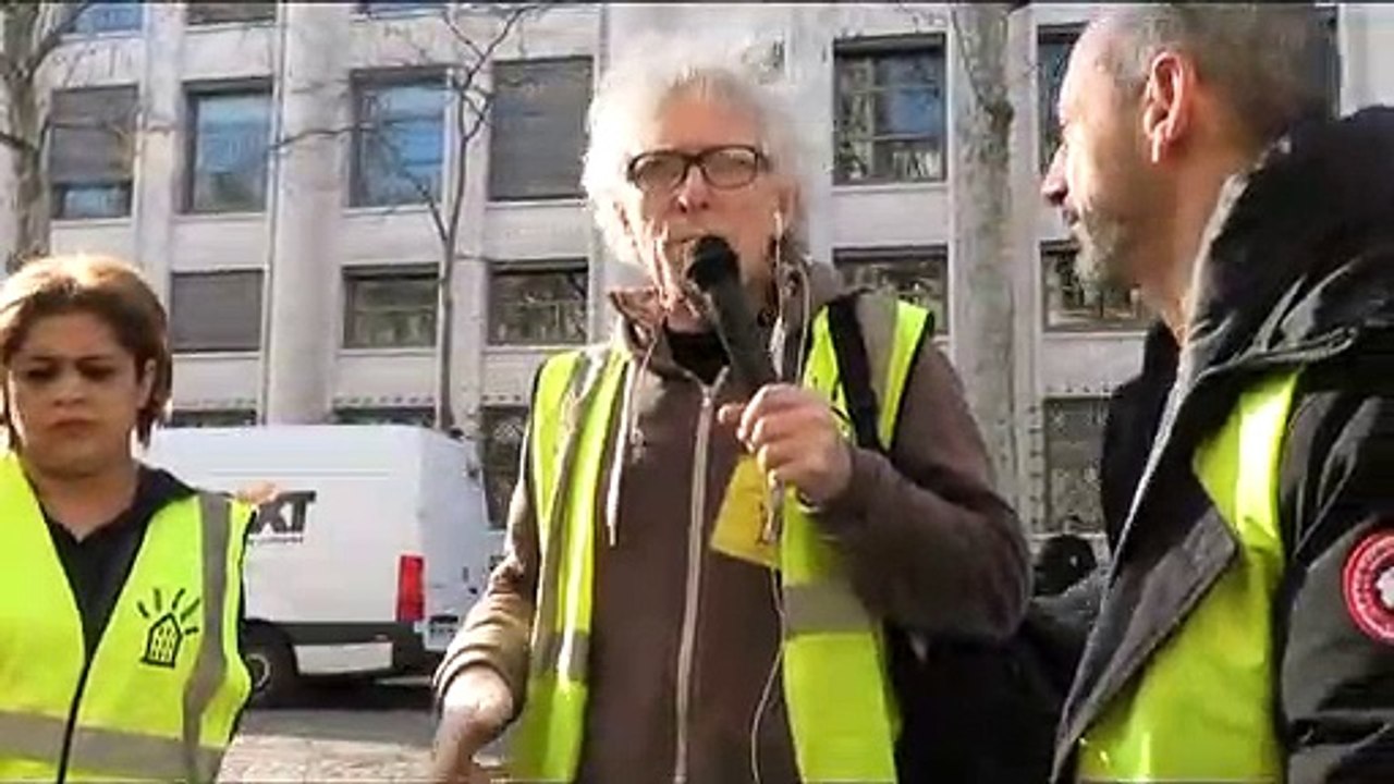 Gilets jaunes et Dal au Ministère
