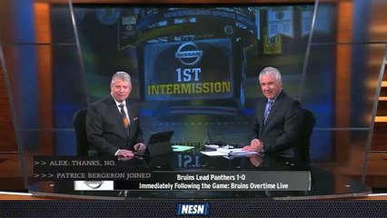 Patrice Bergeron Had Multiple Power Play Scoring Chances In First Frame