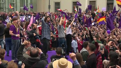 Pablo Iglesias vuelve a la primera línea de la política