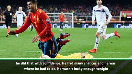 Morata better now than he was at Chelsea - Luis Enrique