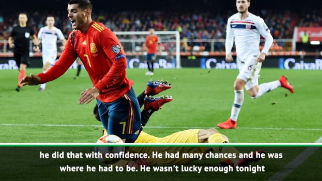 Morata better now than he was at Chelsea - Luis Enrique