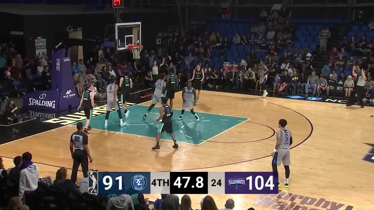 Xavier Johnson (20 points) Highlights vs. Greensboro Swarm
