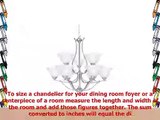 Thomas Lighting Sl863978 Prestige NineLight TwoTiered Chandelier Brushed Nickel