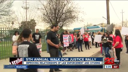 5th annual Walk For Justice rally