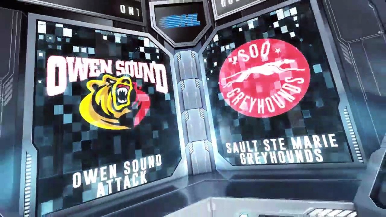 OHL Owen Sound Attack at Sault Ste. Marie Greyhounds