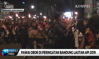 Pawai Obor Peringatan Bandung Lautan Api 2019