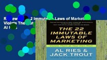 Review  The 22 Immutable Laws of Marketing: Violate Them at Your Own Risk! - Al Ries