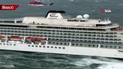 Norveç'te turist gemisi bin 300 yolcuyla denizde sürükleniyor