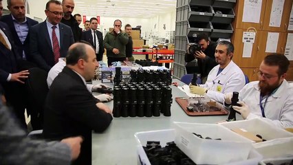 Bakan Varank ASELSAN Hassas Optik Üretim Tesisi'ni gezdi - SİVAS