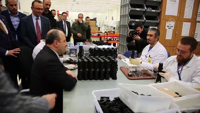 Bakan Varank ASELSAN Hassas Optik Üretim Tesisi'ni gezdi - SİVAS