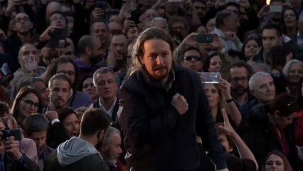 Iglesias vuelve contra todos: contra los banqueros, los medios, Carmena y las encuestas