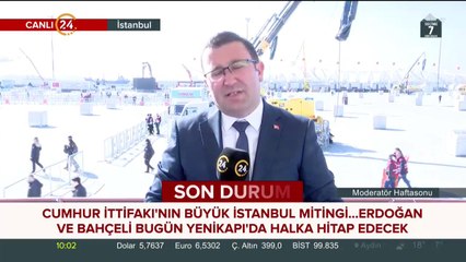 Cumhur İttifakı İstanbul mitingi