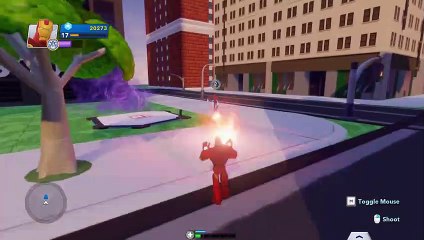 IRON MAN VS SPIDERMAN - EPIC BATTLE - DISNEY INFINITY 2.0