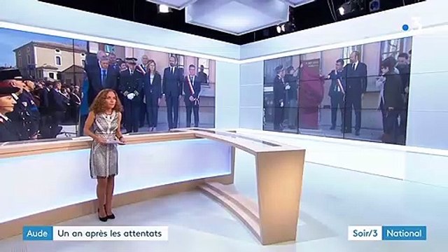 Trèbes : les victimes honorées un an après les attentats