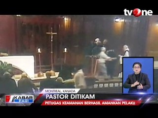 Pastor di Kanada Ditikam saat Berkhotbah