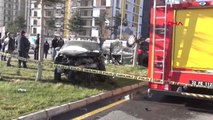 Isparta Kavşakta Minibüsle Otomobil Çarpıştı 1 Ölü, 7 Yaralı