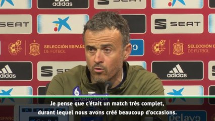 Espagne - Enrique : "Nous avons dominé la Norvège"