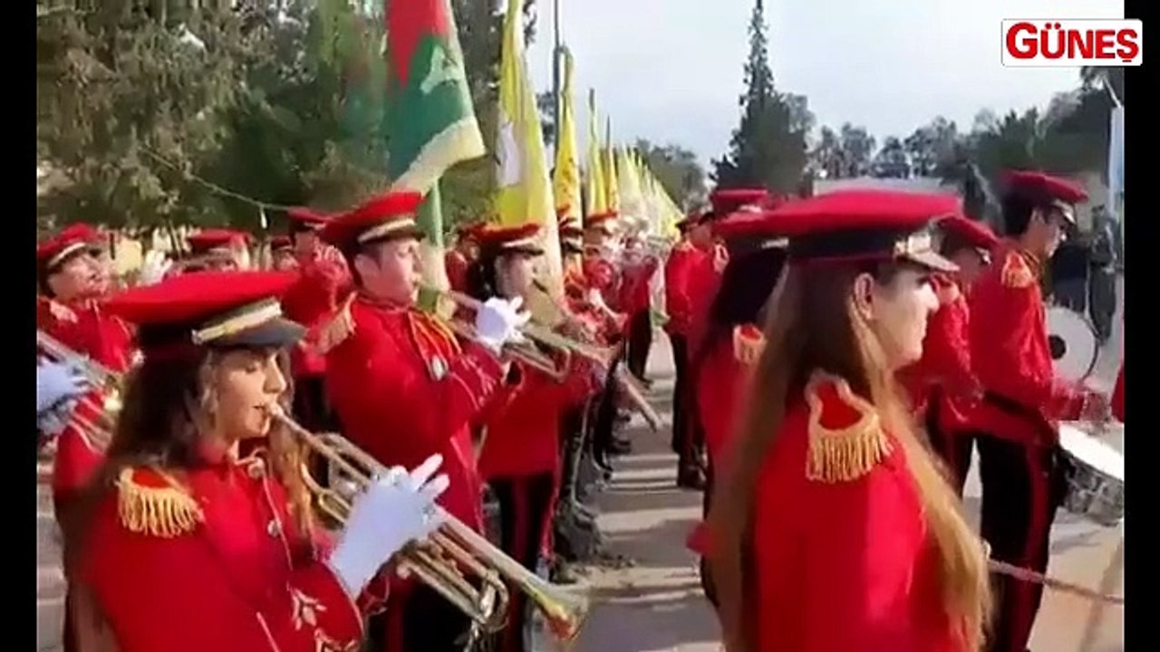 ABD bayraklı PKK bandosu