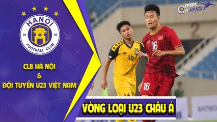 Thành Chung và sự thử nghiệm thú vị của thầy Park khi đá cắm ở trận đấu với U23 Brunei | Hanoi FC
