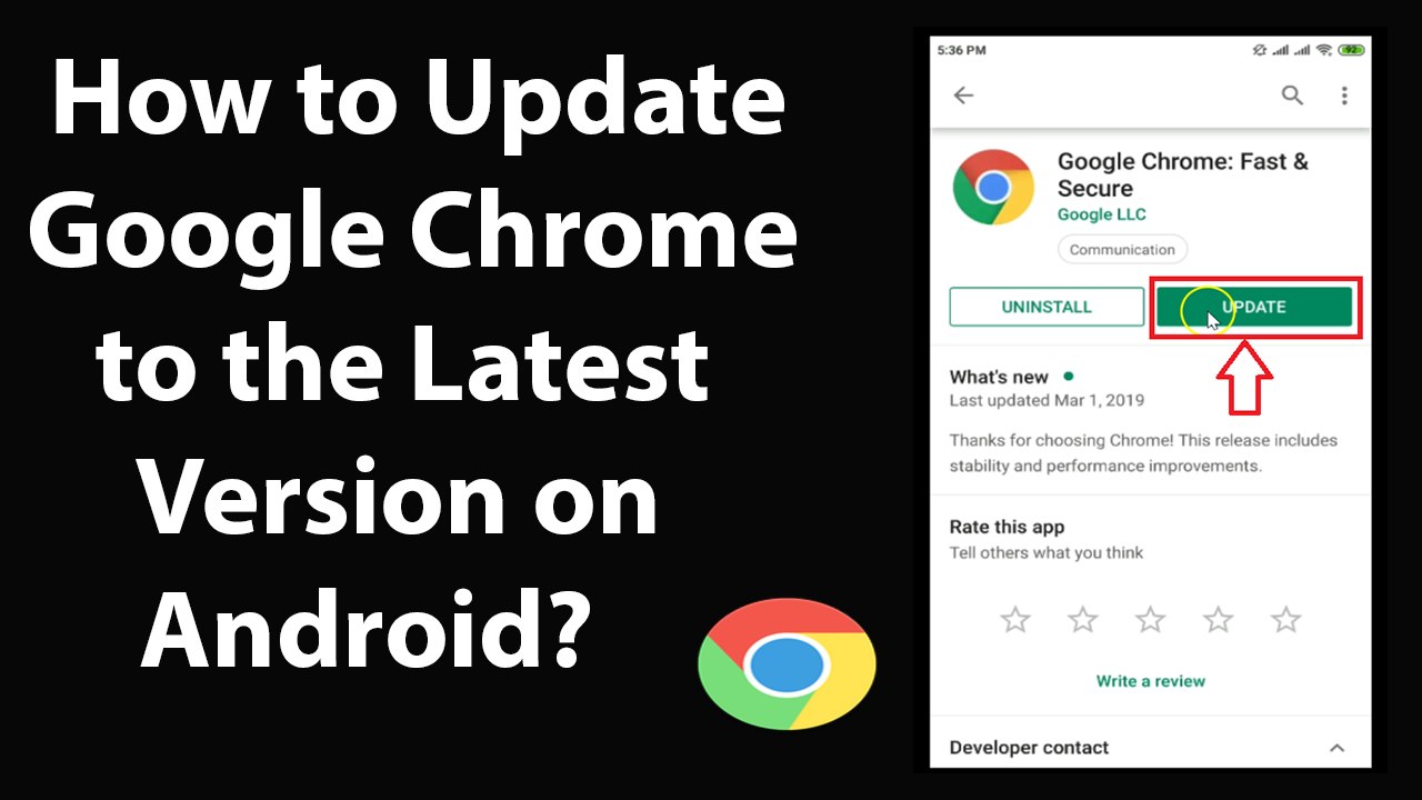 How to Update Google Chrome to the Latest Version on Android?