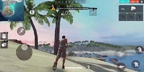 want to the beach but there is something - Garena Free Fire