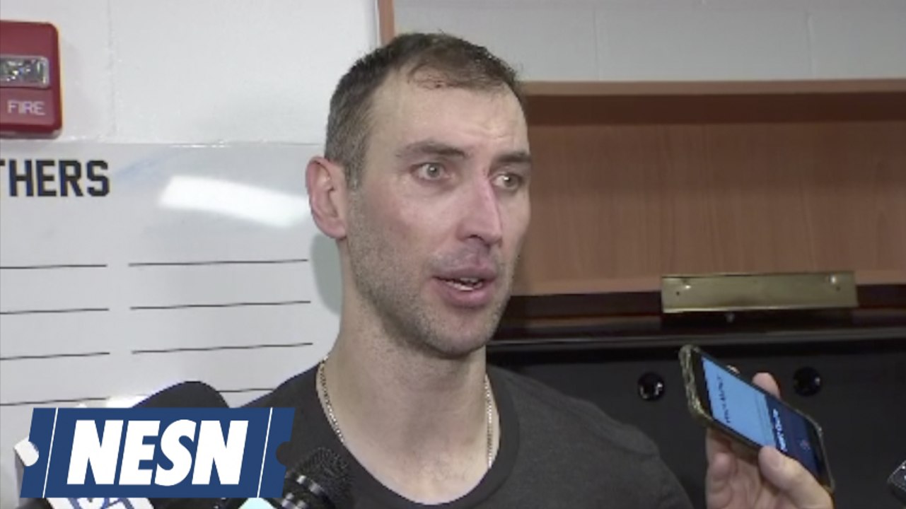 Zdeno Chara On Bruins Clinching Berth To Stanle...