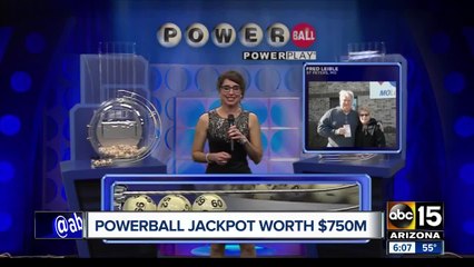 Powerball grows to $750 million after no winner was named Saturday